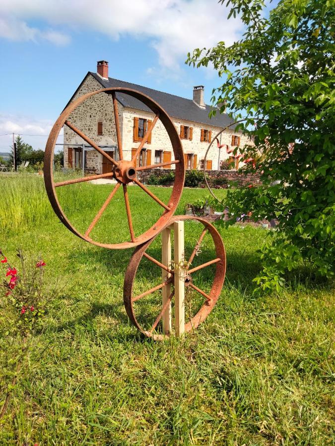 La Brousse Kacha Bed & Breakfast Malleret-Boussac Bagian luar foto
