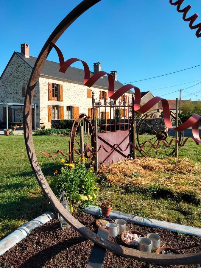 La Brousse Kacha Bed & Breakfast Malleret-Boussac Bagian luar foto